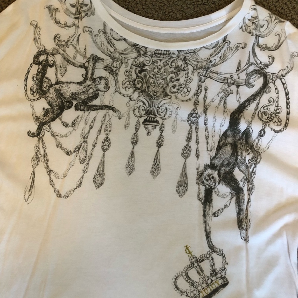 Juicy Couture Graphic tee! Small - Picture 10 of 11